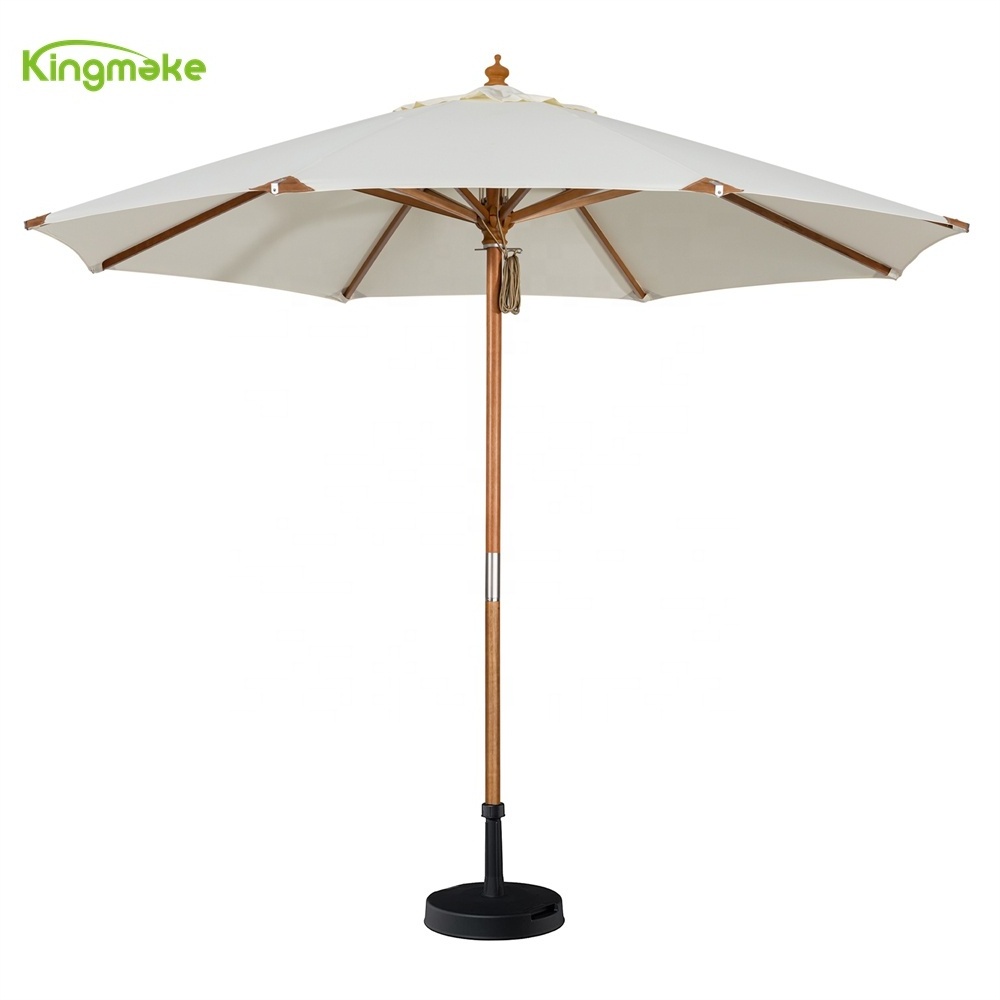 Kingmake High Quality Sun Parasols Umbrellas Customizable Folding Huge Sunshade Umbrella Swimming Pool Patio Umbrella For Garden