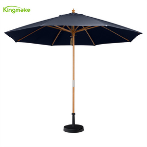 Patio Outdoor Garden Furniture Seaside Pool Large Sunshade Restaurant Umbrella With Base