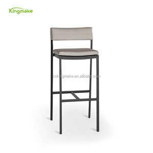 Classical outdoor patio bar Chair suitable for poolside garden Modern outdoor bar stools