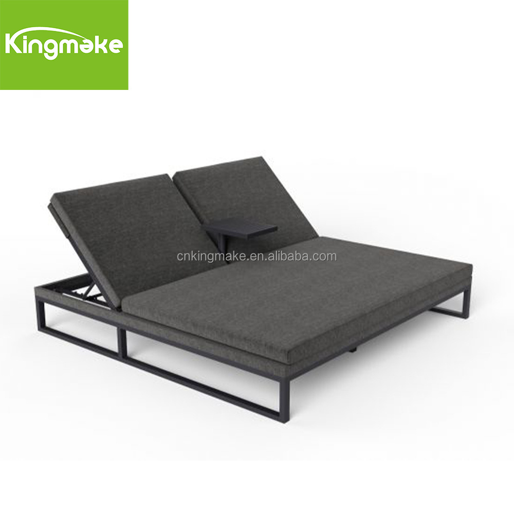 Comfortable Modern Chaise Lounge Beach Oversized Sun Lounger Hotel Double Chaise Longue Exterieur