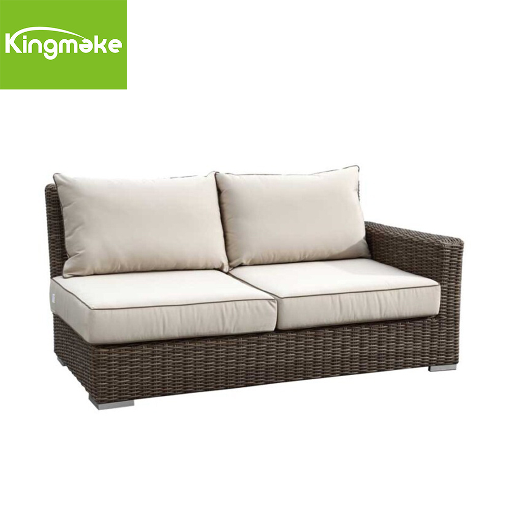 Factory Rattan Outdoor Wicker Patio Garden Sofa Furniture Fancy Sofa And Table Sets With Cushions