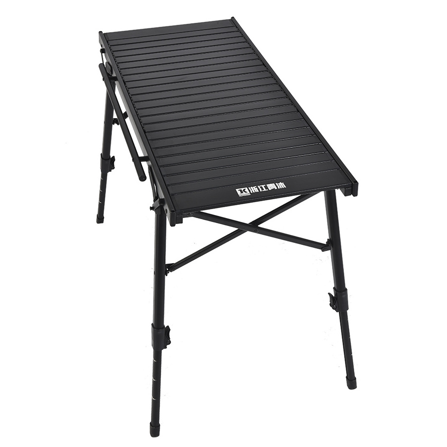 2023 Kingmax Outdoor IGT Camping Kitchen Table Nature Hike Aluminum Foldable BBQ Picnic Cooking Table