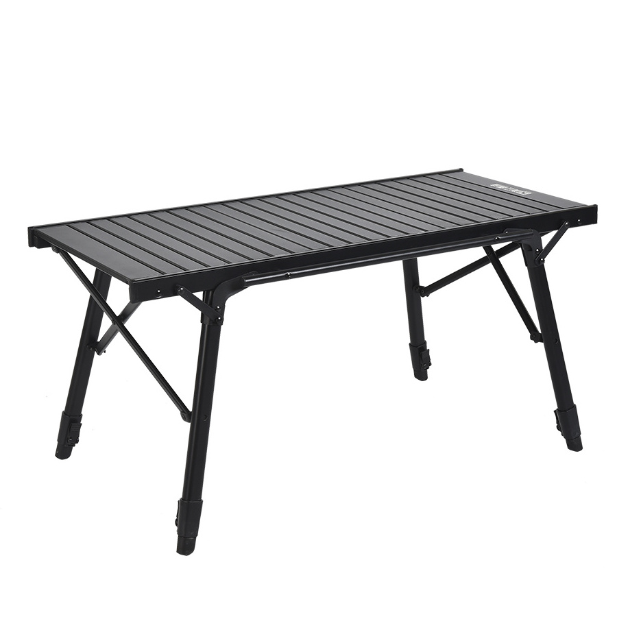 2023 Kingmax Outdoor IGT Camping Kitchen Table Nature Hike Aluminum Foldable BBQ Picnic Cooking Table