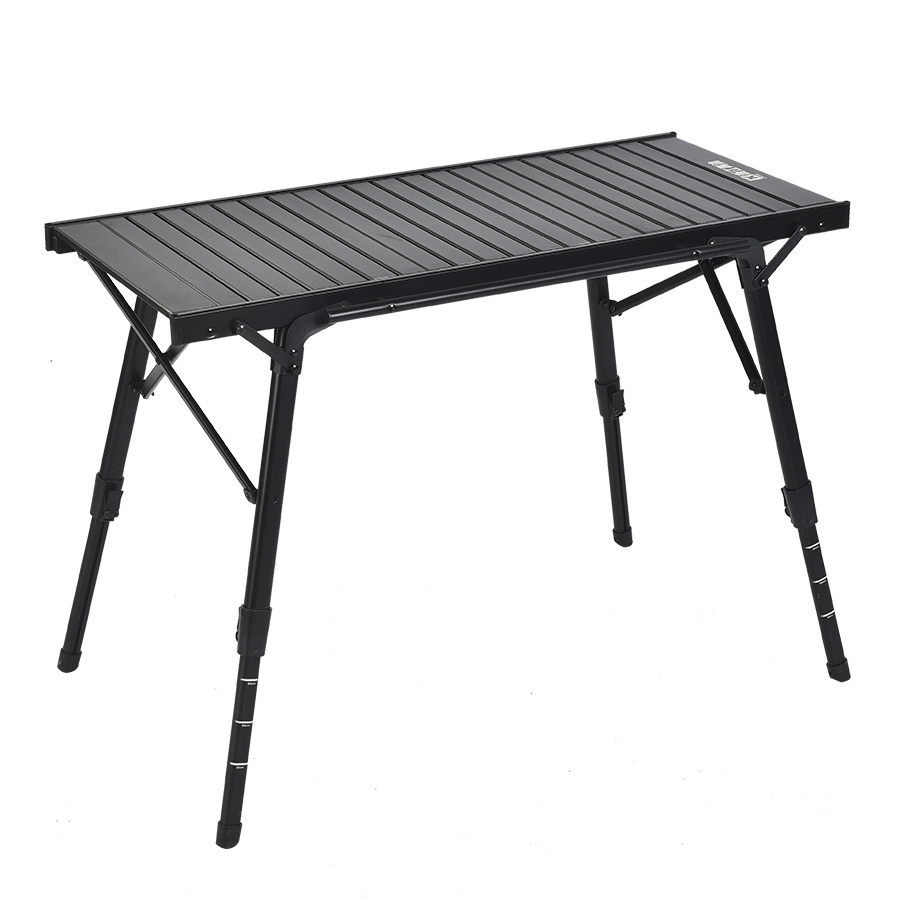 2023 Kingmax Outdoor IGT Camping Kitchen Table Nature Hike Aluminum Foldable BBQ Picnic Cooking Table