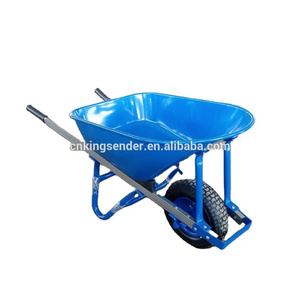 single wheel and heavy duty construction wheelbarrow WB8614