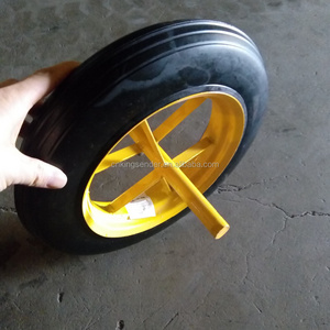 14x4 Solid Wheel Type wheelbarrow wheels