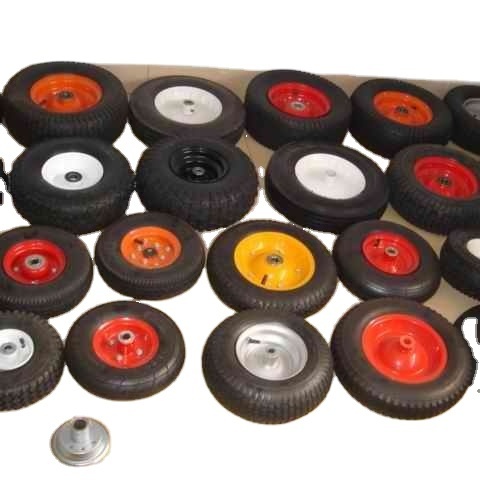 Solid PU foam wheel, PU solid wheel barrow tire 4.00-8 FOR WB6400 BARROW