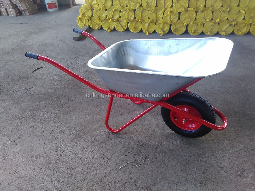 Industrial heavy duty wheelbarrow WB6418 price construction tools wheel barrow