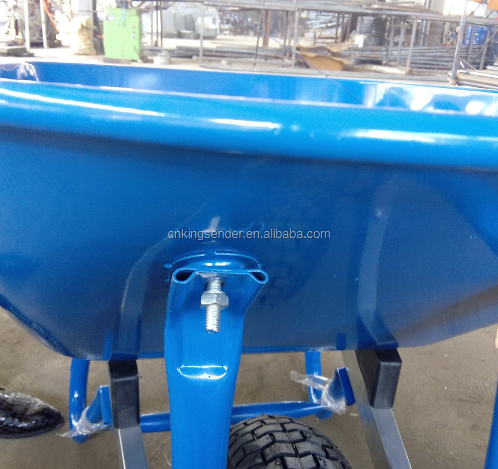 single wheel and heavy duty construction wheelbarrow WB8614