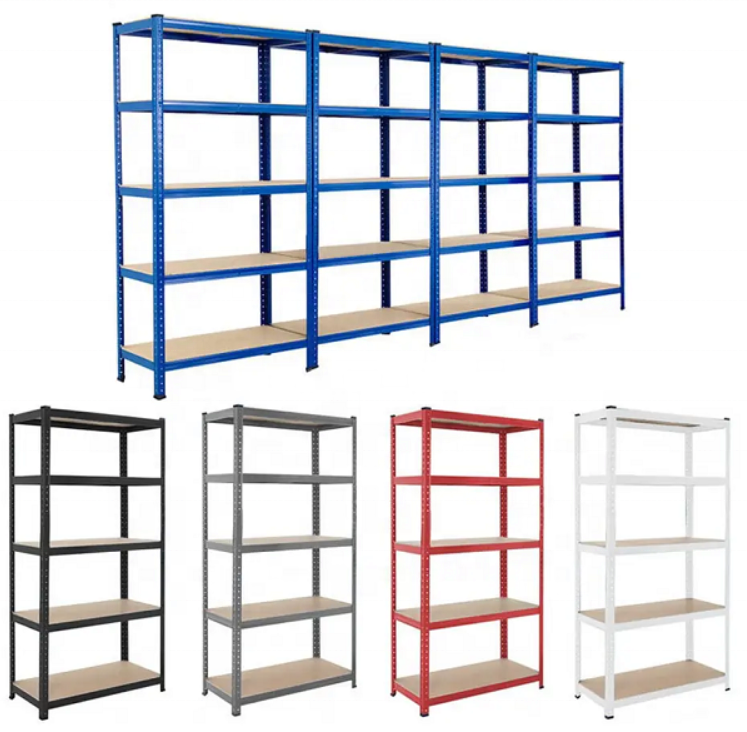 assembled storage rack  Metal Rack Shelving Boltles Garage Storage Stacking Rack Shelves Storage Shelf