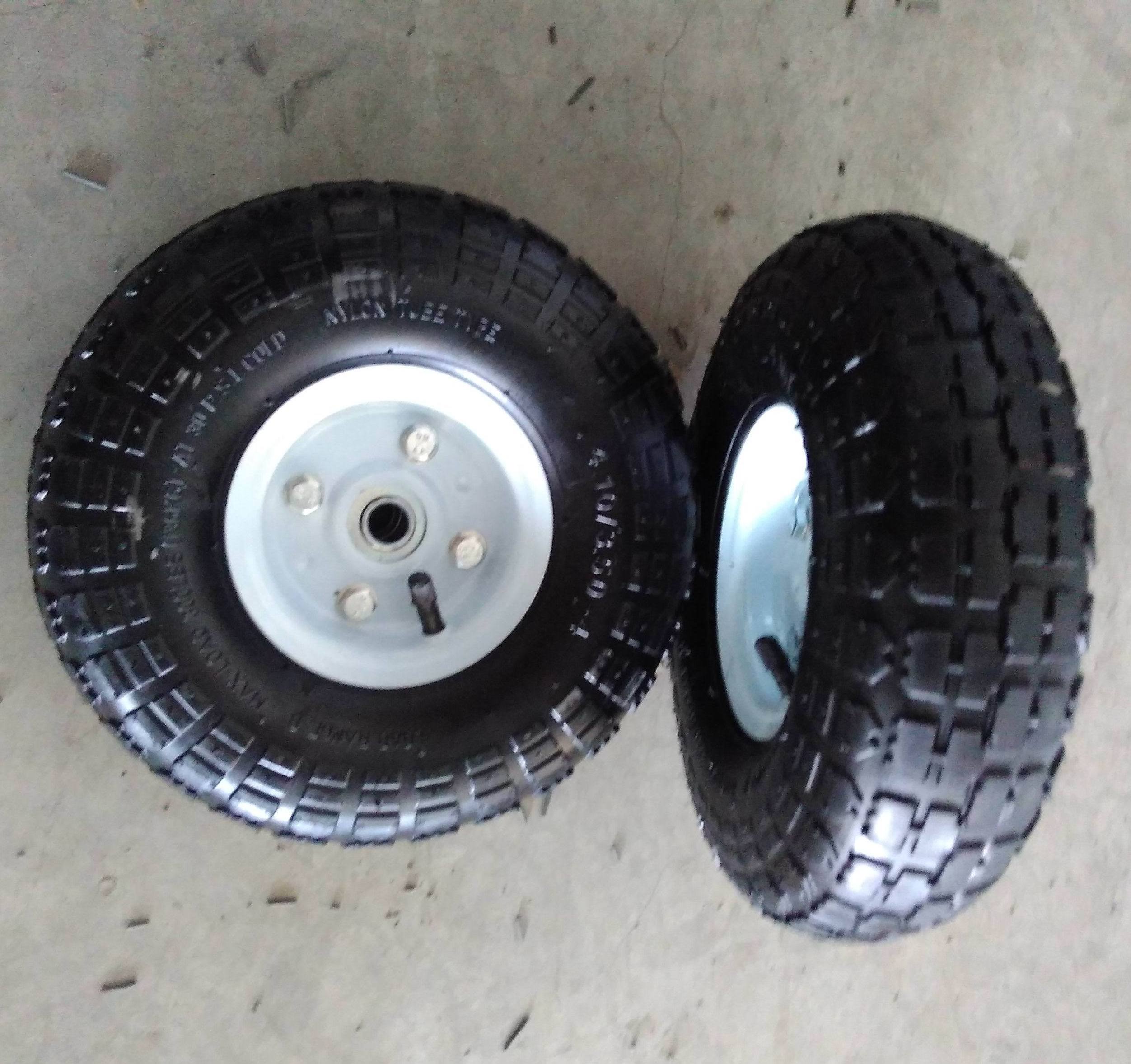 Hand truck rubber wheel Pneumatic Wheel/Tyre/Tire 3.50-4