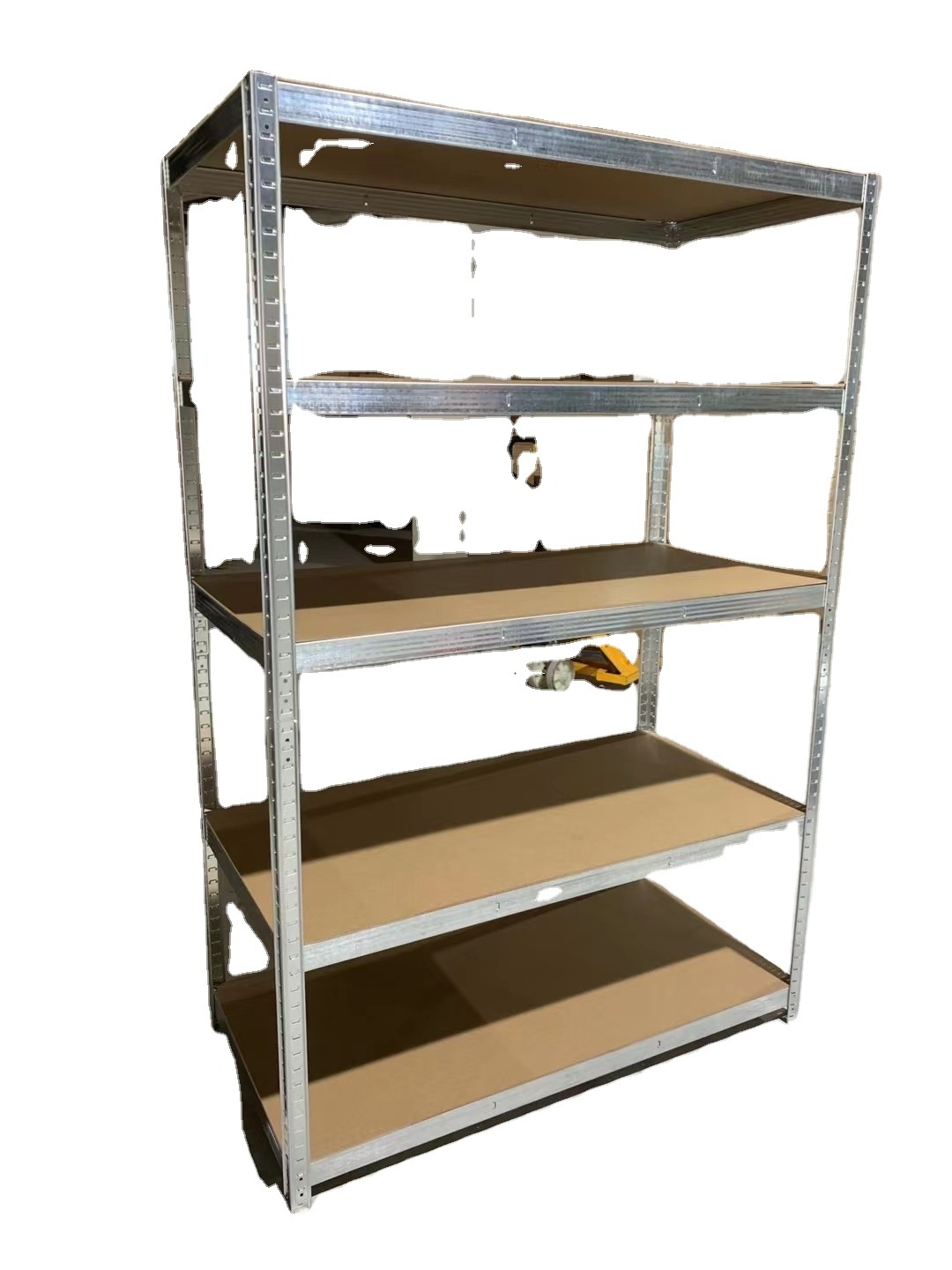 solid and durable 5 Tier Industrial Racks Steel Shelving Warehouse Shelves Tools Storage Racks Shelving Units1800*400*900mm