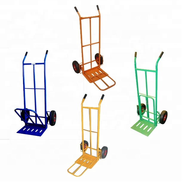 Heavy Duty Capacity Steel Aluminum alloy 2-in-1 Platform Truck Hand- Truck- Hand Trolley