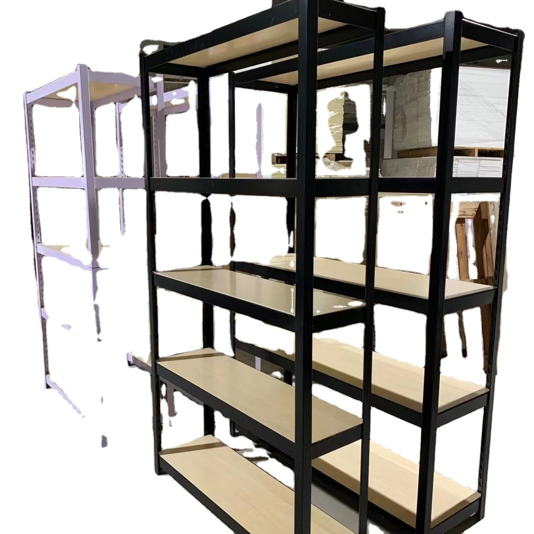 solid and durable 5 Tier Industrial Racks Steel Shelving Warehouse Shelves Tools Storage Racks Shelving Units1800*400*900mm