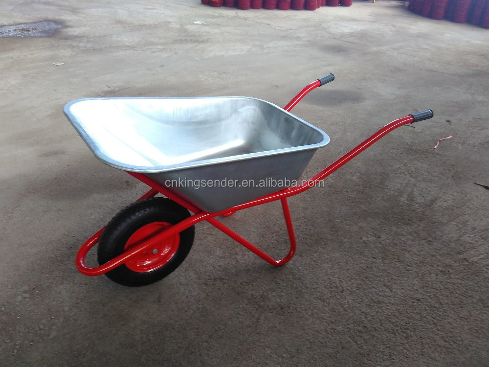 Industrial heavy duty wheelbarrow WB6418 price construction tools wheel barrow