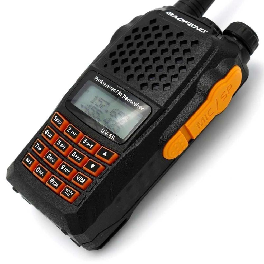 7W Baofeng UV-6R Cheap Ham Radio Transceiver Handy Talky Dual Band Baofeng Two Way Radio UV6R