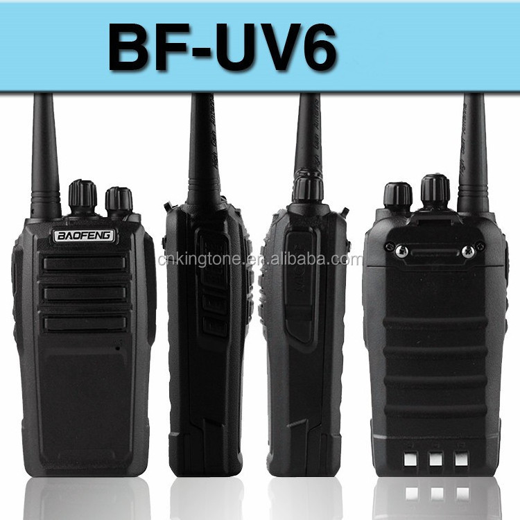 Cheap Baofeng UV-6 Dual Band Two Way Radio Uhf Vhf Long Distance Range Walkie Talkies 8 W