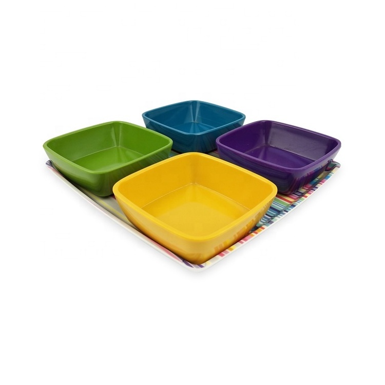 Available in Several Capacities replacement dinner plates and Square Serving Melamine Platters and Bowls