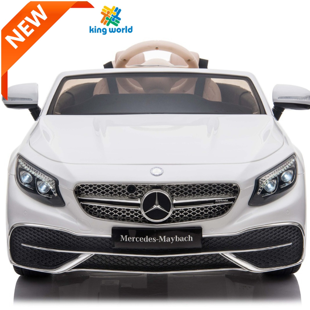 Wholesale License Benz Maybach S650 Cabriolet Toy 12V Powered Wheels For Kids Cars Baby Car Ride-On Car for Kids