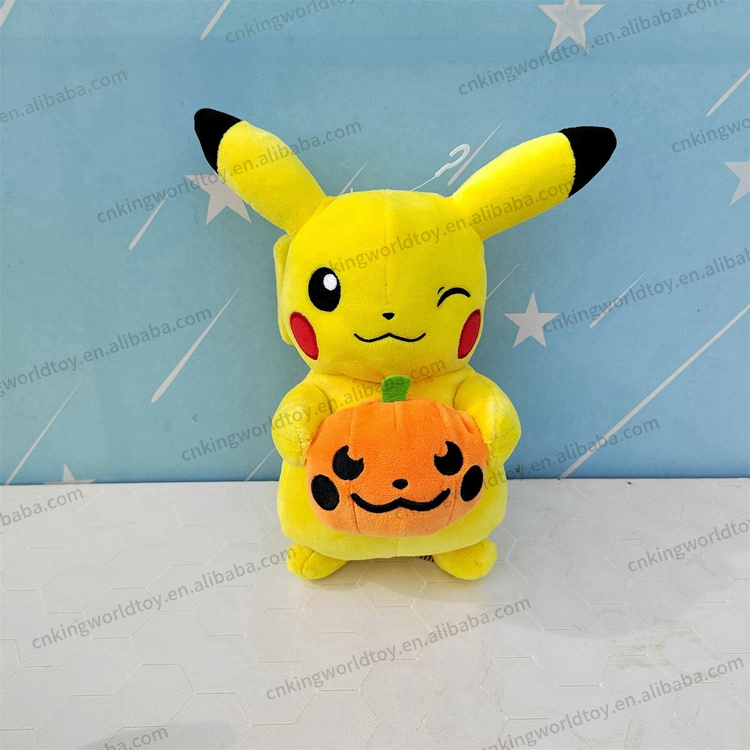 2024 Wholesale Pikachua Plush Toys New Designs Toys Movie Pokemoned Anime Dolls Birthday Halloween Christmas Gifts for Kids