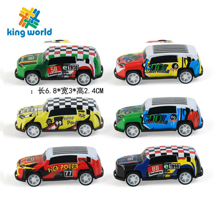 Alloy customized promotional simulation miniature 1/64 diecast toy vehicles back model car pull back toy car in bulk