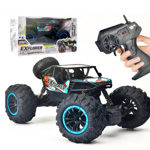 Battery Operated 2.4GHZ Off-road Remote Control Cross country Radio Control Car Toys RC Vehicle RC Stunt Car For Kids Boy Toy