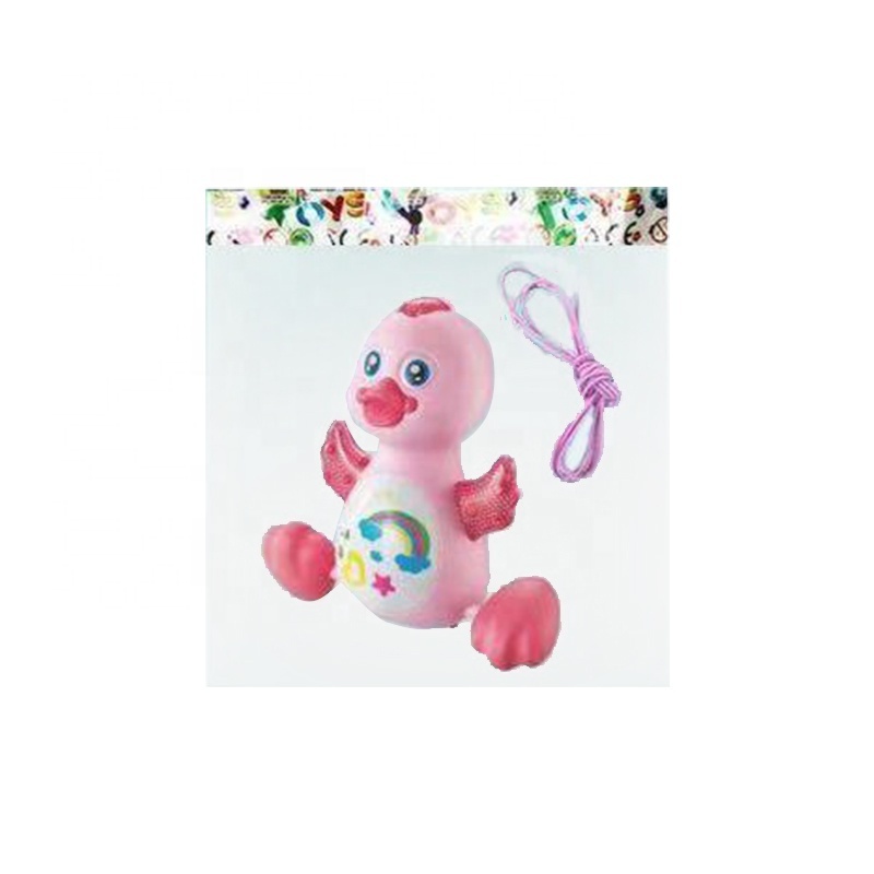 King World electric light music swinging lovely animal shape funny musical battery operated dancing toy duck