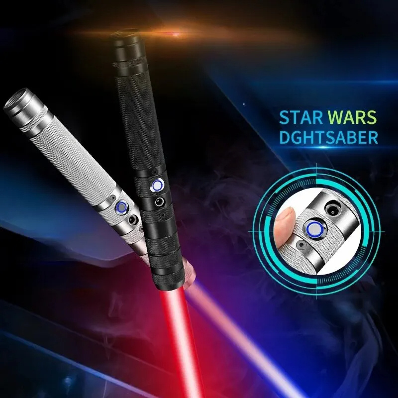 Hot Sale 2024 2 In 1 Lightsaber Toy 16 Color Starwars Laser Sabre Sword Prop Metal Laser Blade RGB NEO Lightsaber