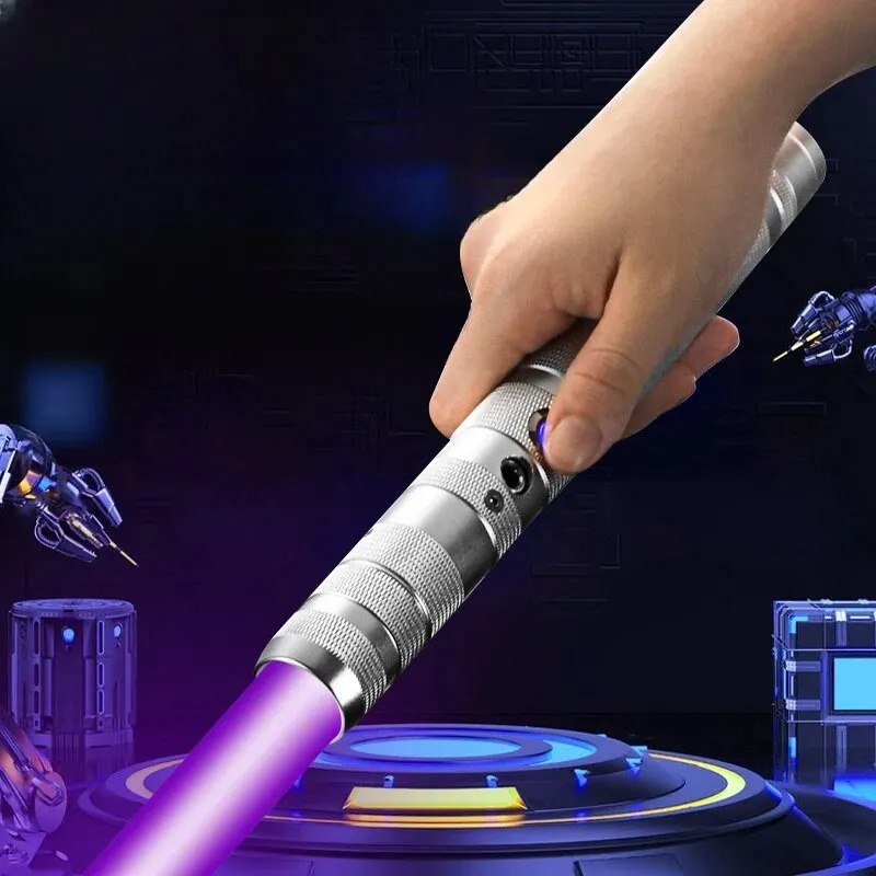 Hot Sale 2024 2 In 1 Lightsaber Toy 16 Color Starwars Laser Sabre Sword Prop Metal Laser Blade RGB NEO Lightsaber