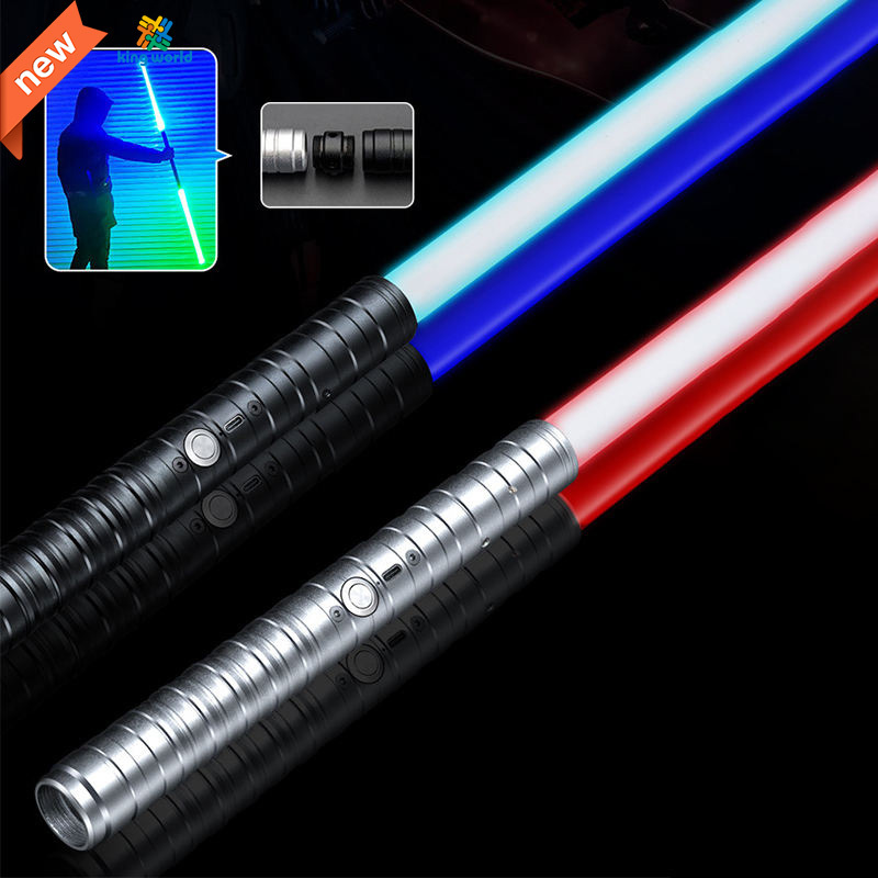 Hot Sale 2024 2 In 1 Lightsaber Toy 16 Color Starwars Laser Sabre Sword Prop Metal Laser Blade RGB NEO Lightsaber