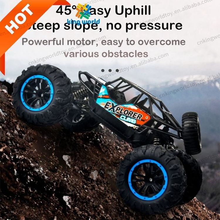 2.4G 1:16 Large Size 45 Degrees Uphill Tpr Anti-skid Tire Lights All Terrain 4x4 Off-road Vehicle Juguetes Rc Car Hobby Toys