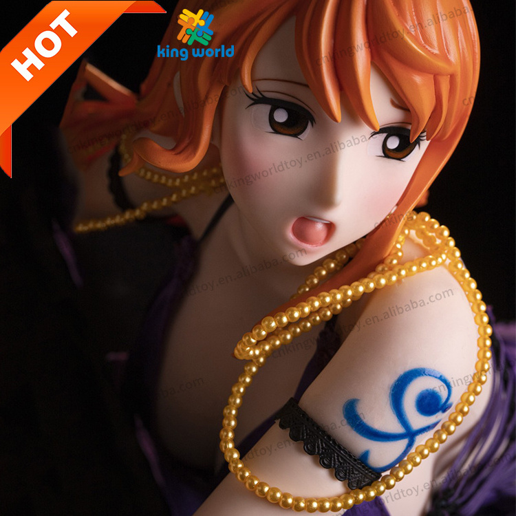 Hot Sale One Pieces Nami Anime Figure Silicone Toys Anime Sexy Real Girl Doll Modle Toy Action Figures