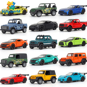 1:36 Diecast Toy Vehicles Back Model Car Pull back toy car Wholesale plastic creative DIY pull back car