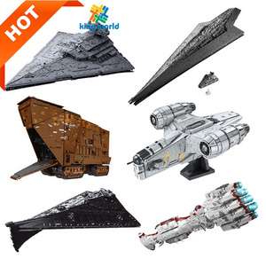 MOC Star Plan Rebel UCS Death Wars Ship Building Toy Juguet Millennium Falcon Model Toy Jumbo Bricks Plastic Building Block Sets