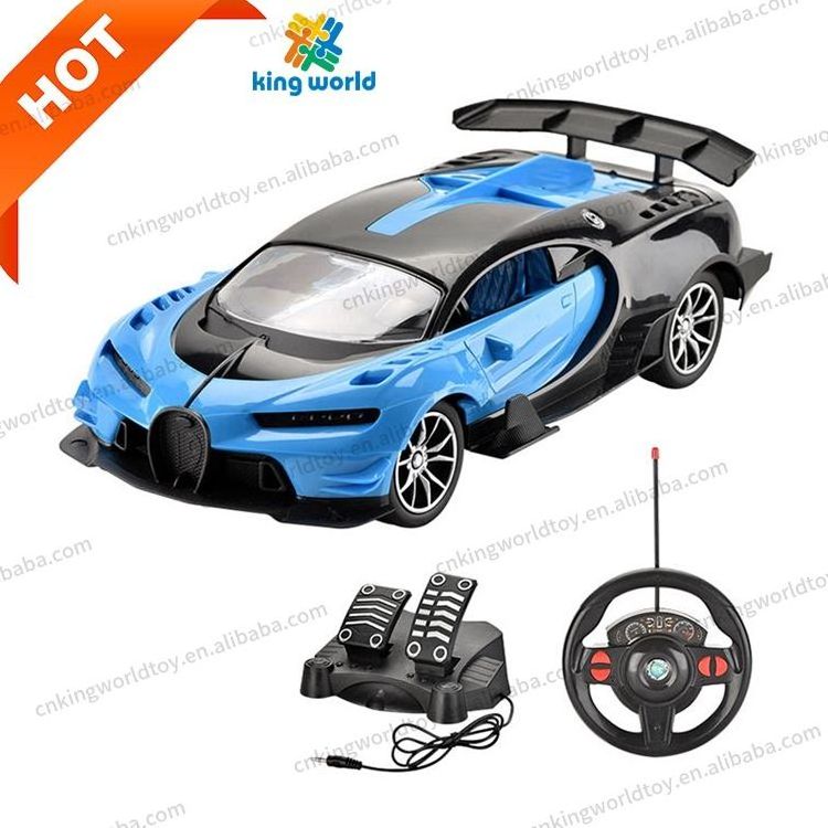 1/16 RC Fast 4-channel 4wd remote control toys car with lights racing drifting toy super hobby car with pedal Fast RC Drift Cars