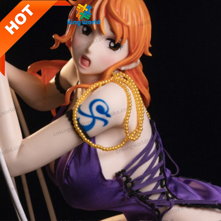 Hot Sale One Pieces Nami Anime Figure Silicone Toys Anime Sexy Real Girl Doll Modle Toy Action Figures