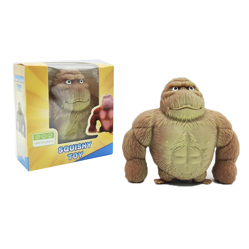 NEW Arrivals Anti Stress Squishy Toys Grow Toys Squeeze Gorilla Squeeze Toys For Adults Stretch Gorilla