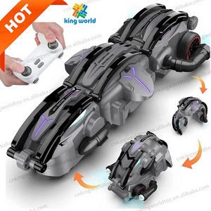 Remote Control Car 360 Degree Rolling Snake Tumbling Rc Auto 2.4G Drift Deformation Car Flip Rc Stunt Car