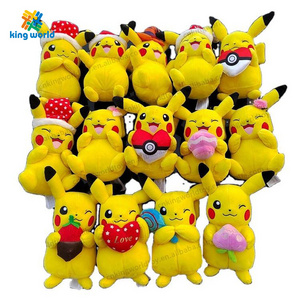 2024 Wholesale Pikachua Plush Toys New Designs Toys Movie Pokemoned Anime Dolls Birthday Halloween Christmas Gifts for Kids