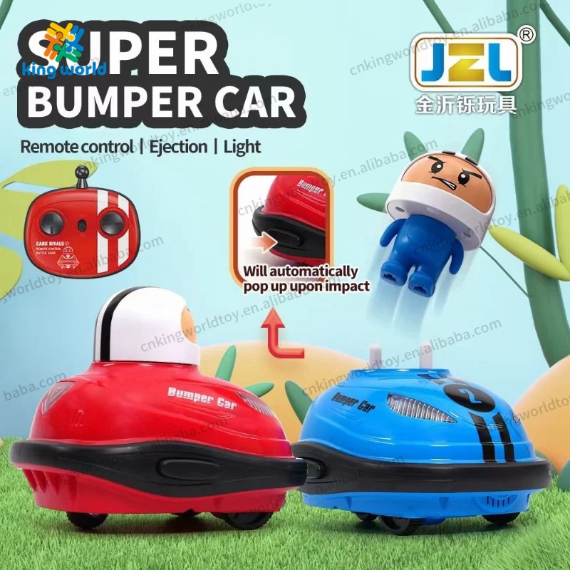 New Arrival 2024 RC drift car 2.4G Super Battle Bumper Car Pop-up Doll Children's Remote Control Toys RC Bumper Car