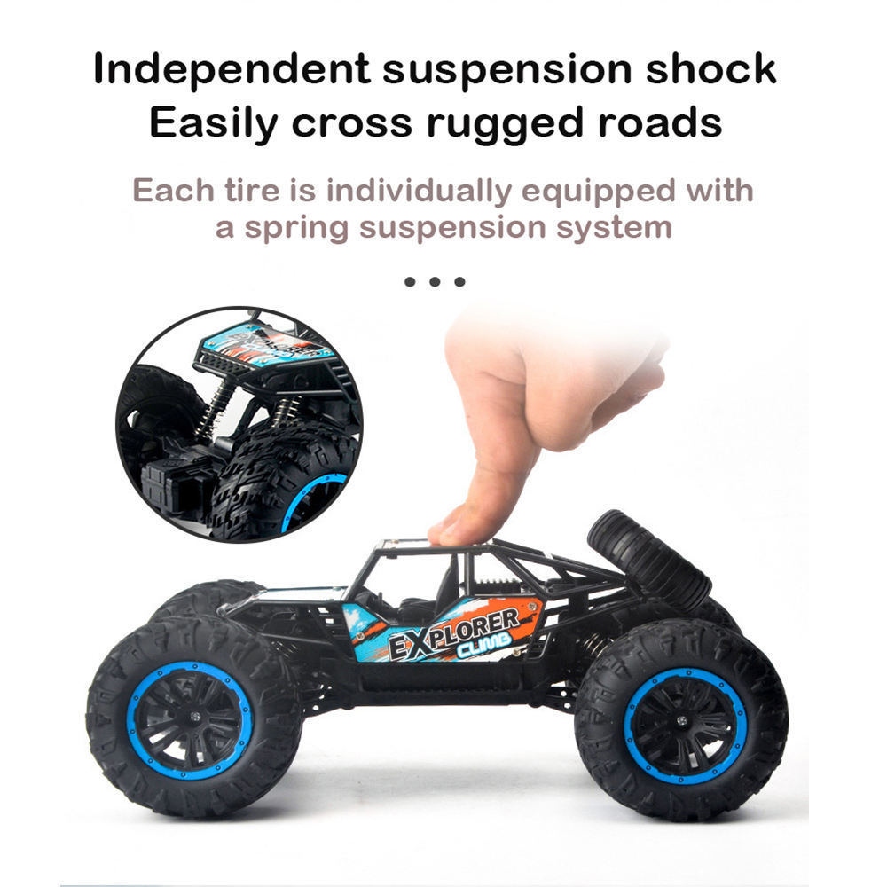 Battery Operated 2.4GHZ Off-road Remote Control Cross country Radio Control Car Toys RC Vehicle RC Stunt Car For Kids Boy Toy