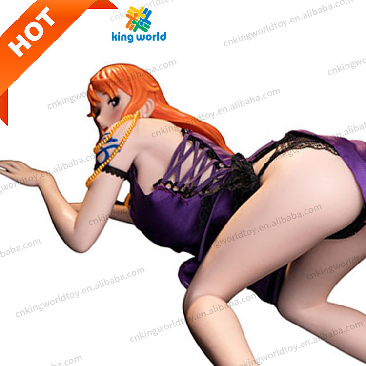 Hot Sale One Pieces Nami Anime Figure Silicone Toys Anime Sexy Real Girl Doll Modle Toy Action Figures