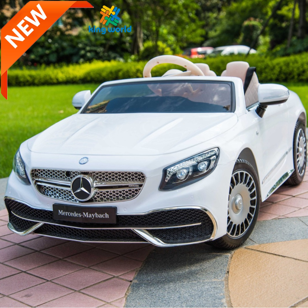 Wholesale License Benz Maybach S650 Cabriolet Toy 12V Powered Wheels For Kids Cars Baby Car Ride-On Car for Kids