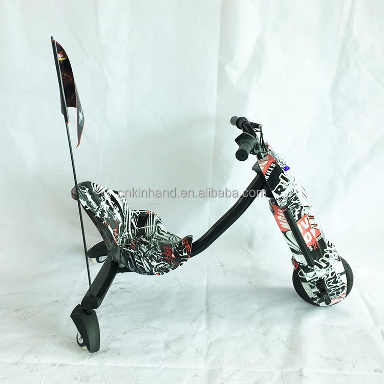 350W Motor Scooter 2.2ah/36v Lithium Battery 3-Wheel Drift Car