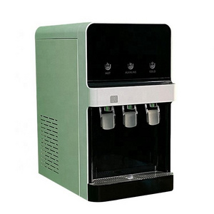 Portable Electric Pipeline Countertop Automatic Korean Water Dispenser Hot Cold Water Dispenser with compressor W2902-3C