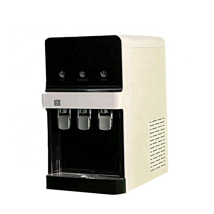 Portable Electric Pipeline Countertop Automatic Korean Water Dispenser Hot Cold Water Dispenser with compressor W2902-3C