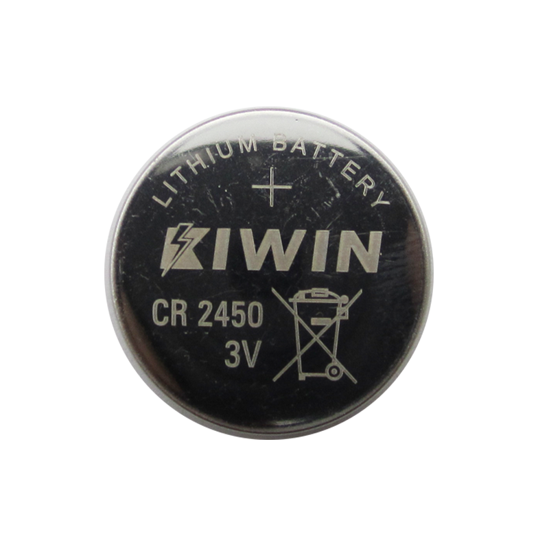 OEM or Kiwin brand 3V Lithium Button Cell CR2450 coin cell battery for car key and electronic watch