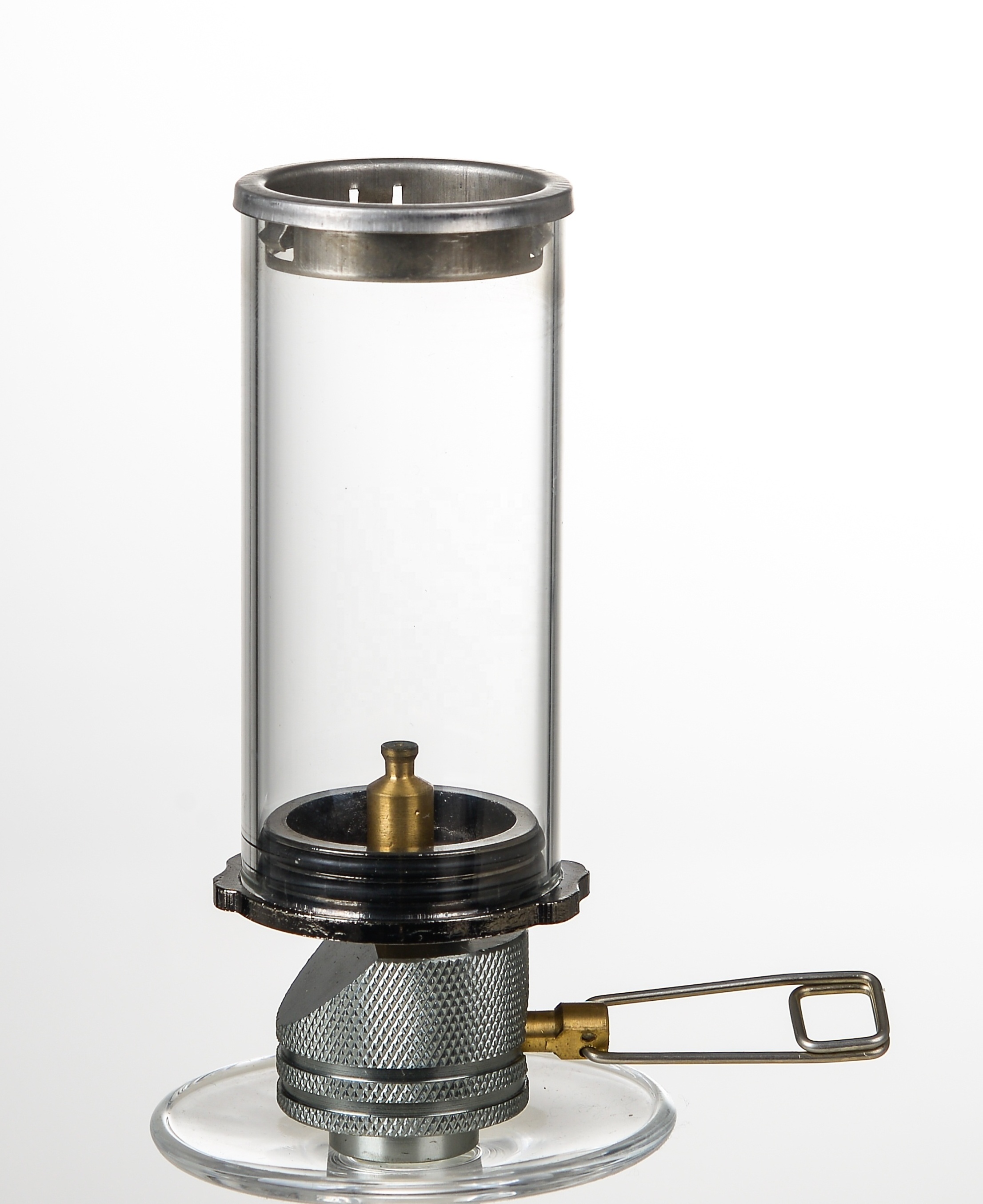 KLL 2001C Mini Stainless Steel Ultralight Camping Outdoor Portable Gas Lamp light lantern