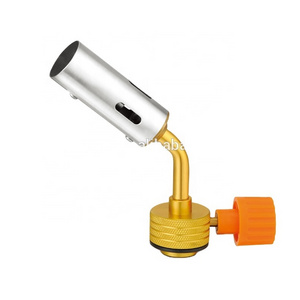 Threaded Design Soldering Welding Butane Micro Torch Lighter Aluminum/alu Colorful Customized GAS TORCH