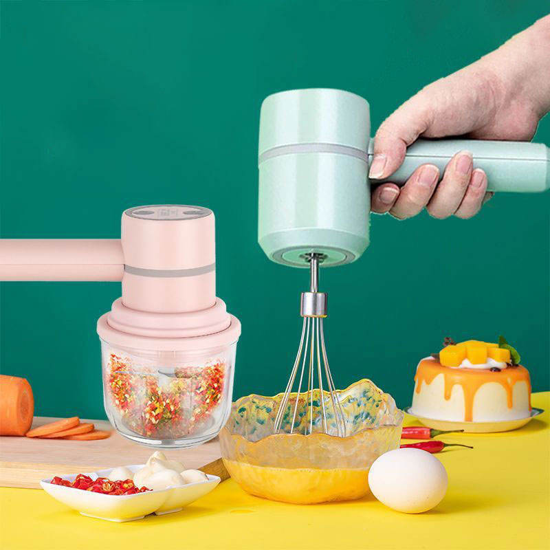 USB Food processor electric hand mixer egg beater meat grinder baking tools